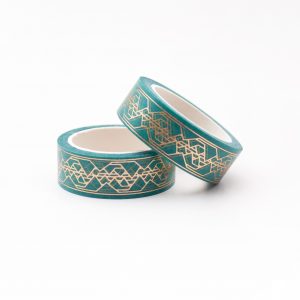 Golden Reflection Washi Tape - Design by Willwa