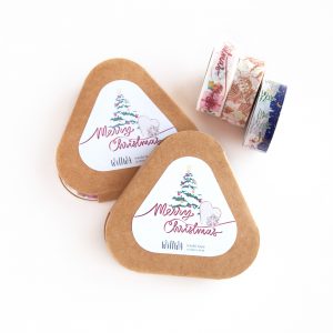 Holiday Washi Tape Gift Box - Design by Willwa