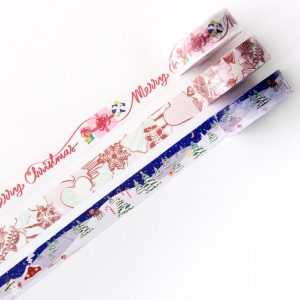 Holiday Washi Tape Gift Box - Design by Willwa