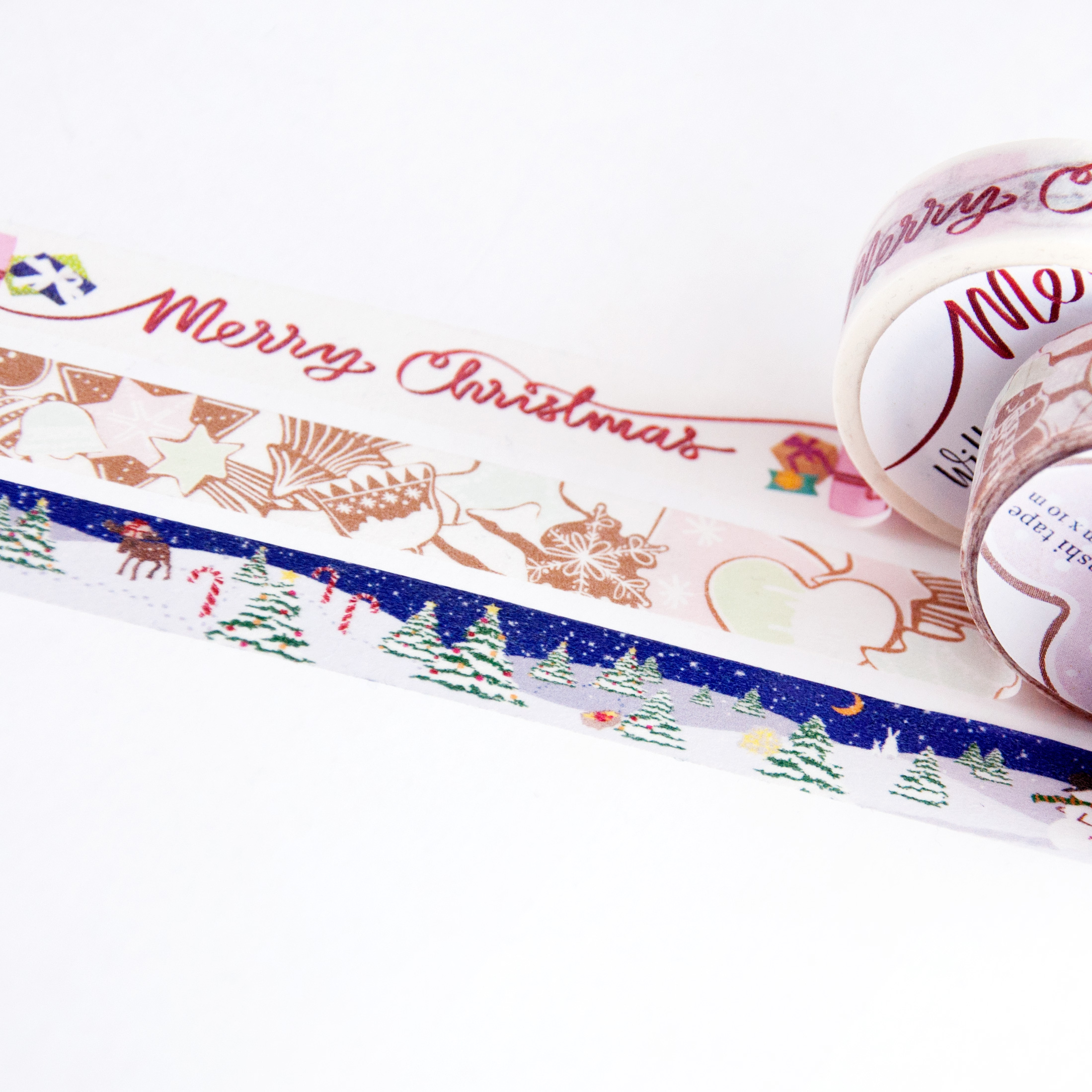 Holiday Washi Tape Gift Box - Design by Willwa