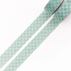 Green Mosaic Washi Tape - Design by Willwa