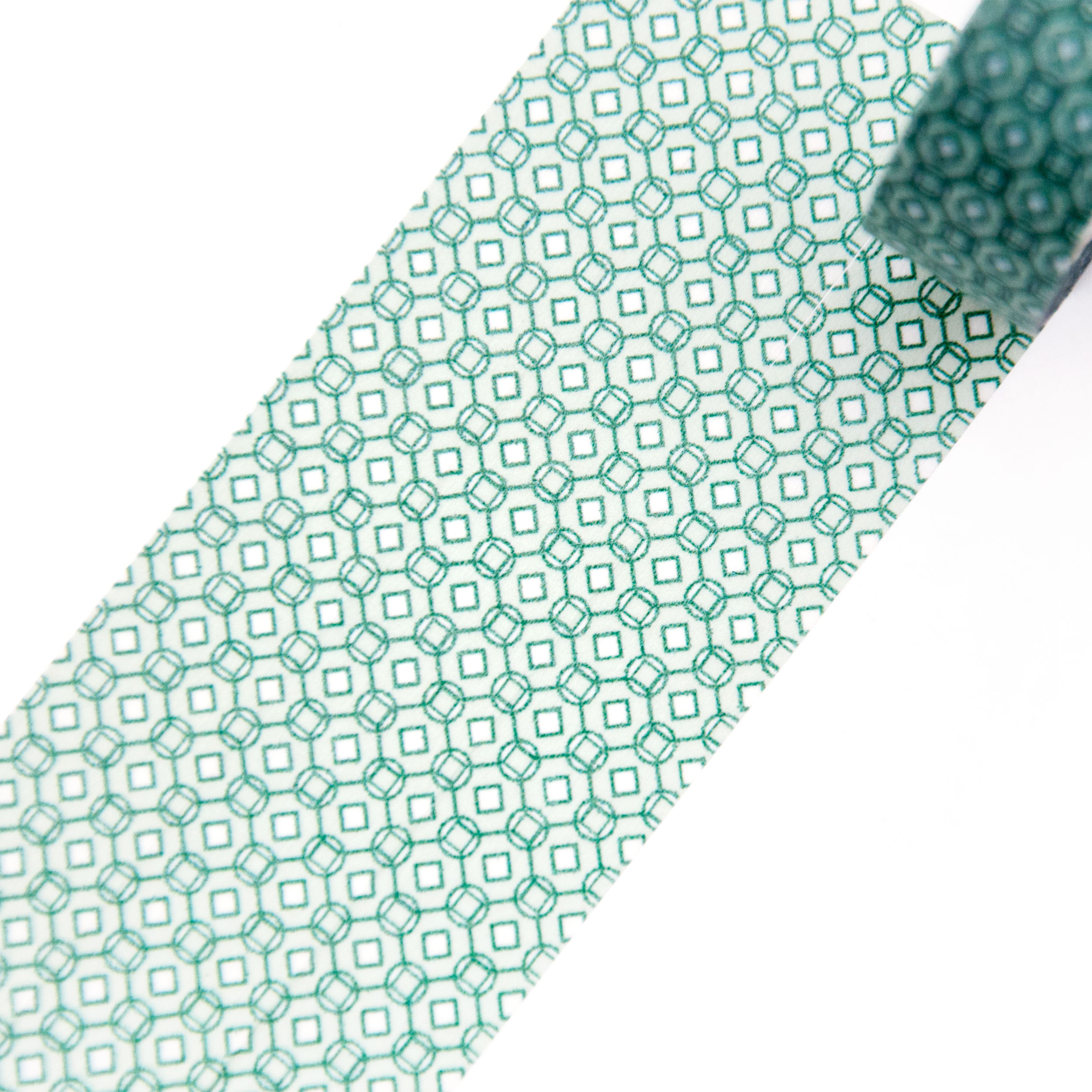 Green Mosaic Washi Tape - Design by Willwa