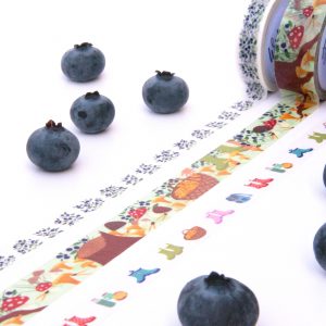 Forest set Washi Tape - Design by Willwa