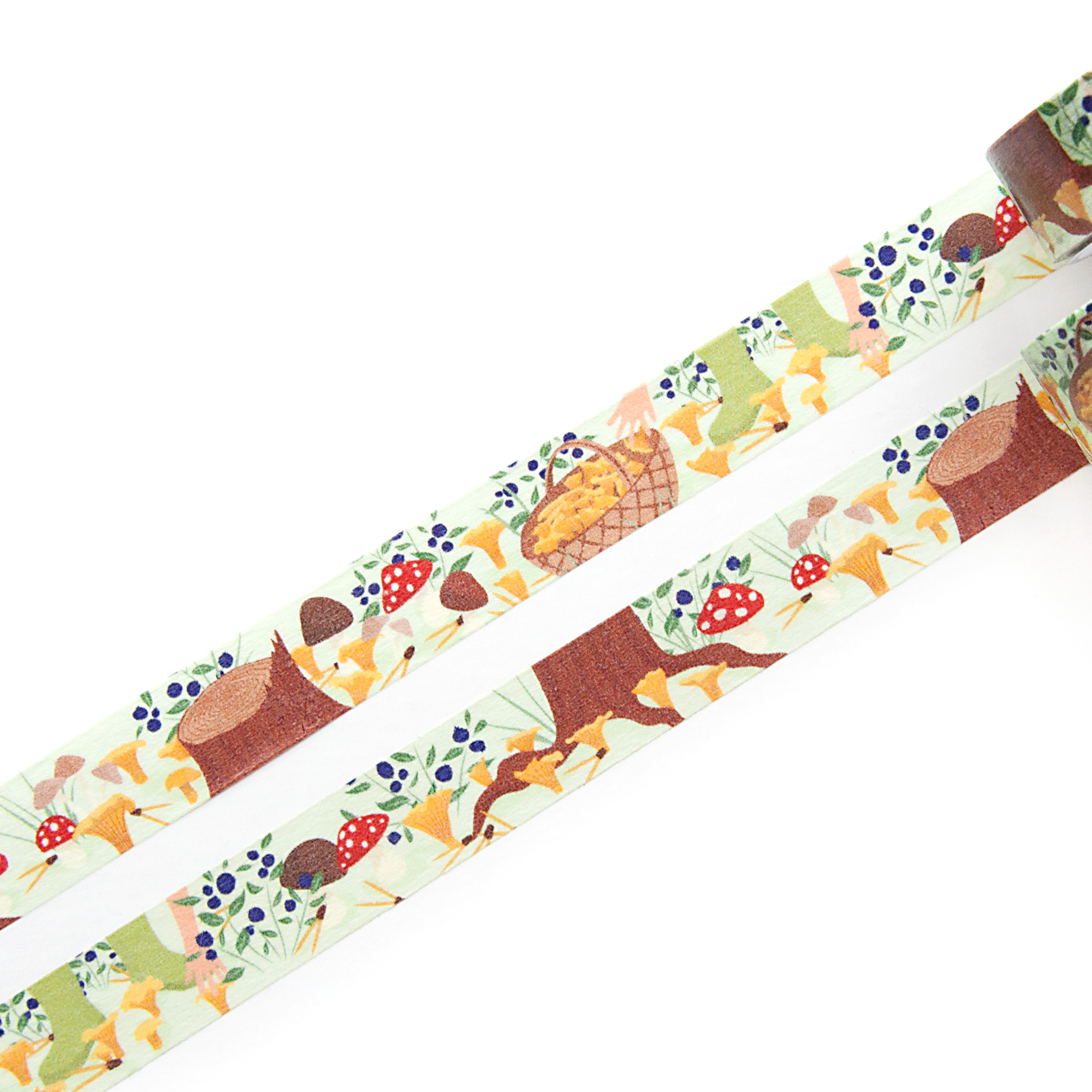Mushroom Season Washi Tape - Design by Willwa