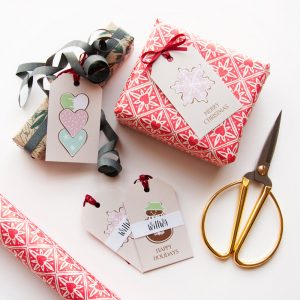 Gingerbread Cookies Gift Tag Set