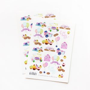 Celebration Stickers - Design by Willwa