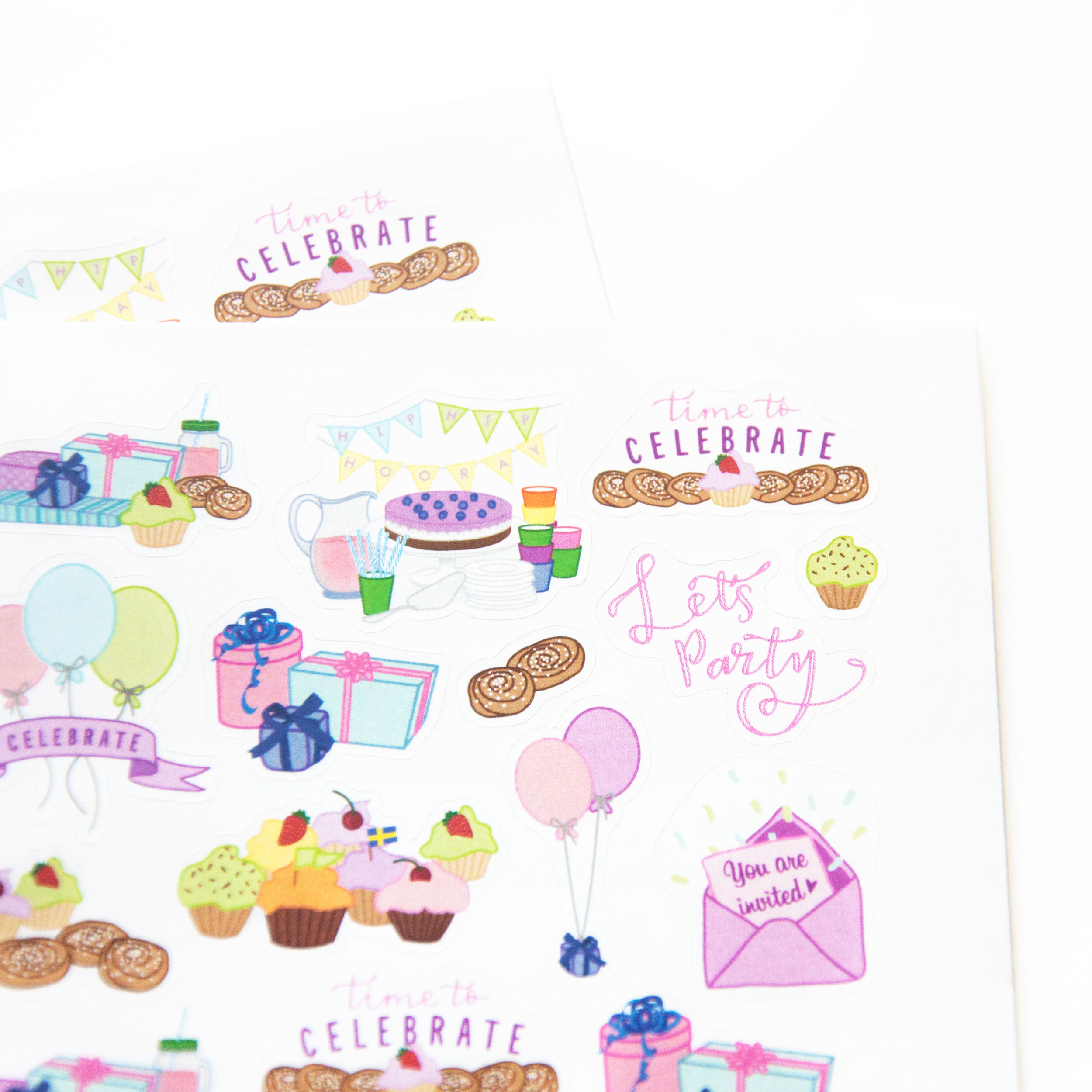 Celebration Stickers - Design by Willwa