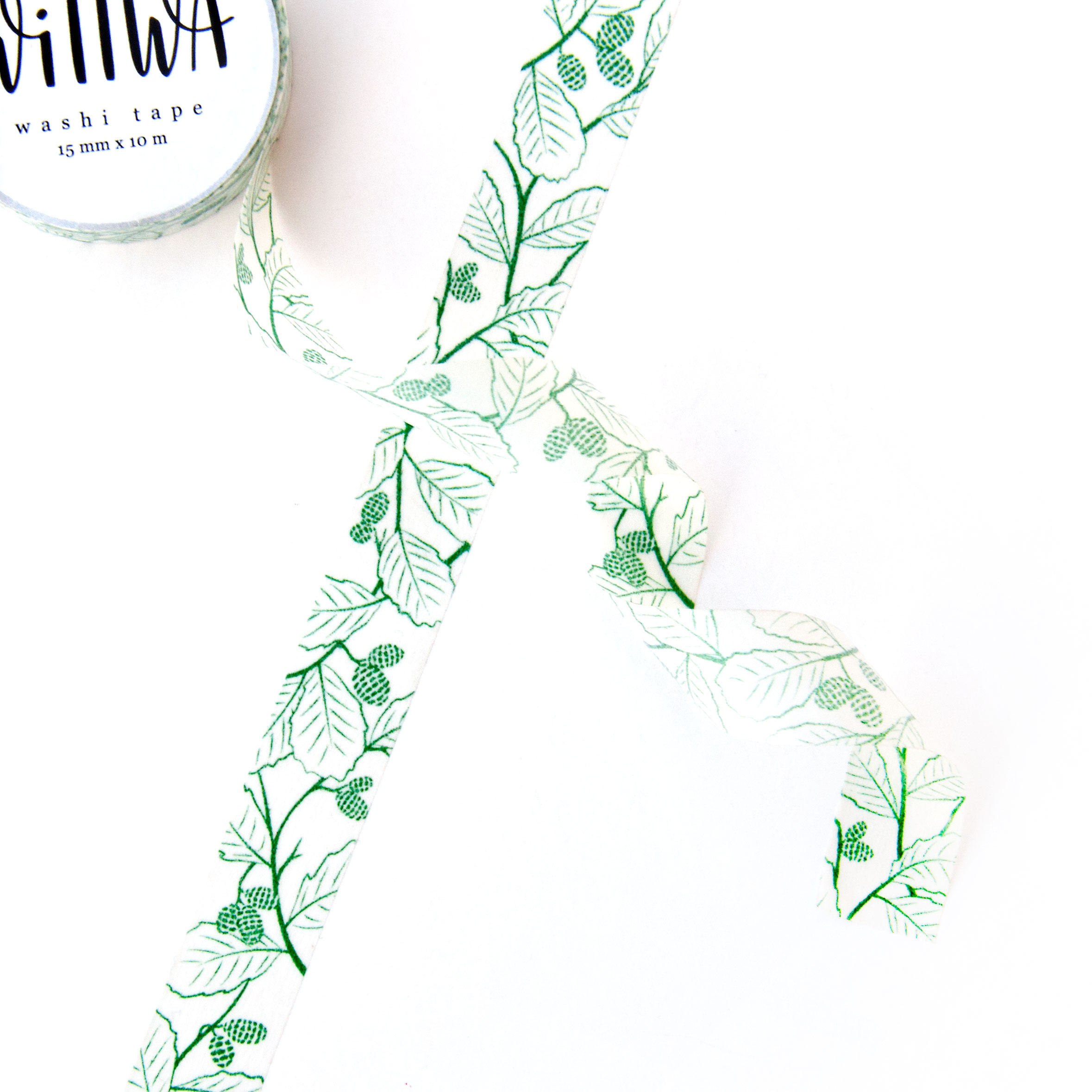 Alder Cones Washi Tape - Design by Willwa