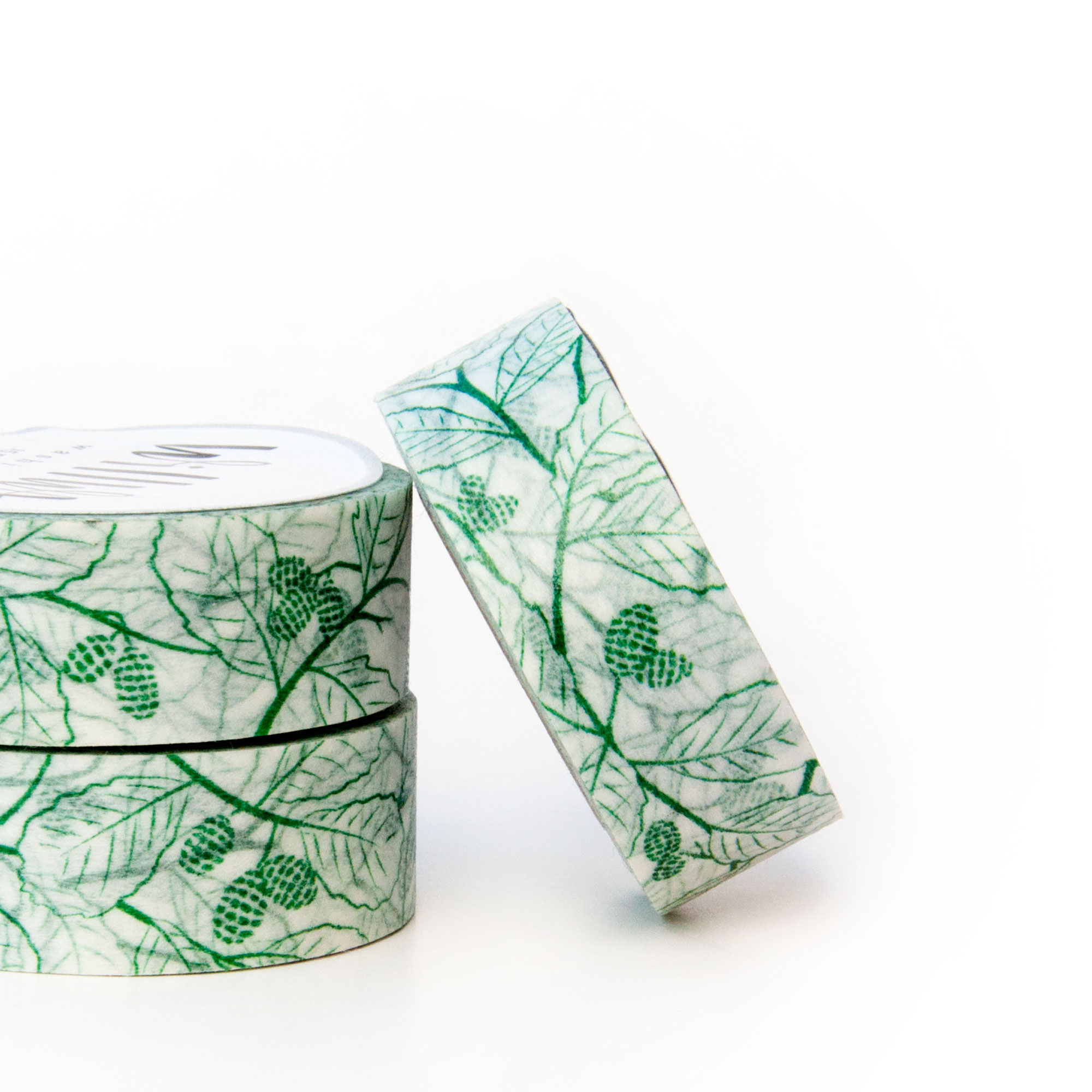 Alder Cones Washi Tape - Design by Willwa