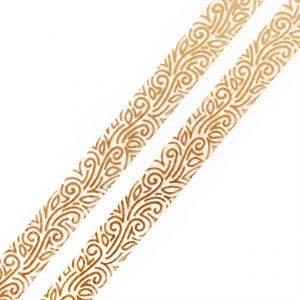 Gold Rivendell Washi Tape - Design by Willwa