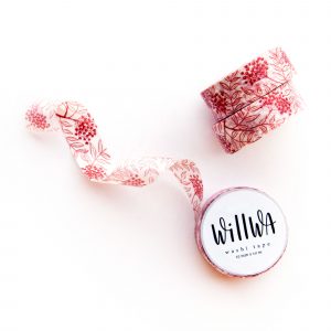 Rowan Berries Washi Tape - Design by Willwa