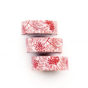 Rowan Berries Washi Tape - Design by Willwa