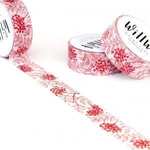Rowan Berries Washi Tape - Design by Willwa