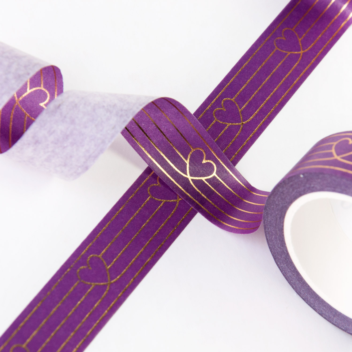 Purple Heart to Heart Design by Willwa