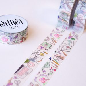 My Everyday Workspace Washi Tape - Design by Willwa