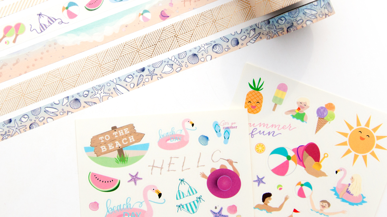 Day at the Beach Collection - Design by Willwa