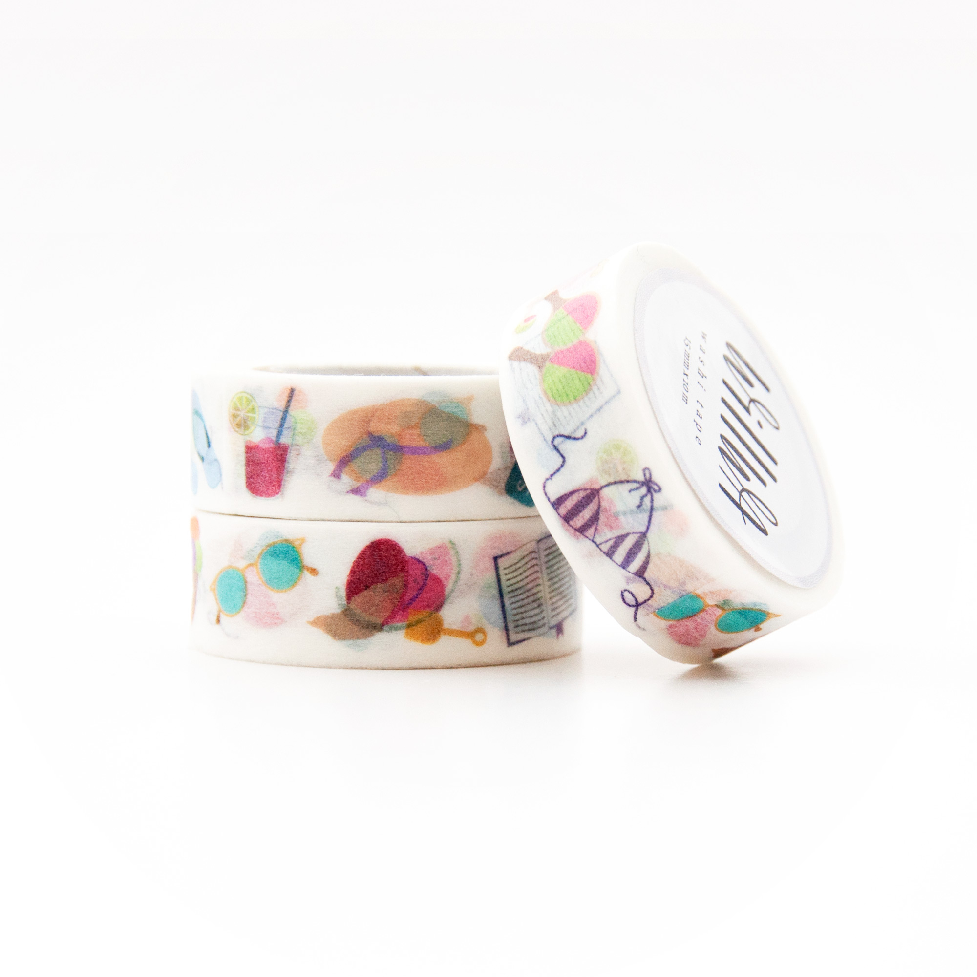 Beach Necessities Washi Tape - Design by Willwa