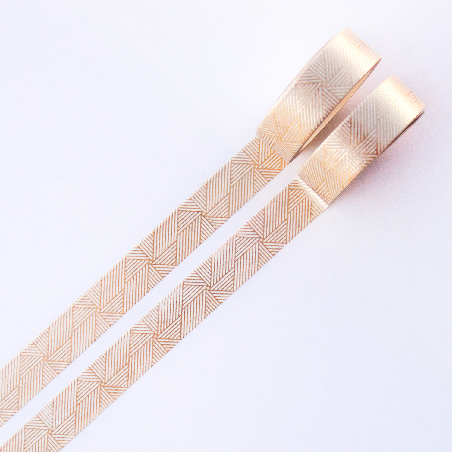 Gold Linjar Spiral washi tape design by Willwa 4