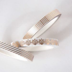 Gold Line Slim Washi Tape Set design by Willwa 10