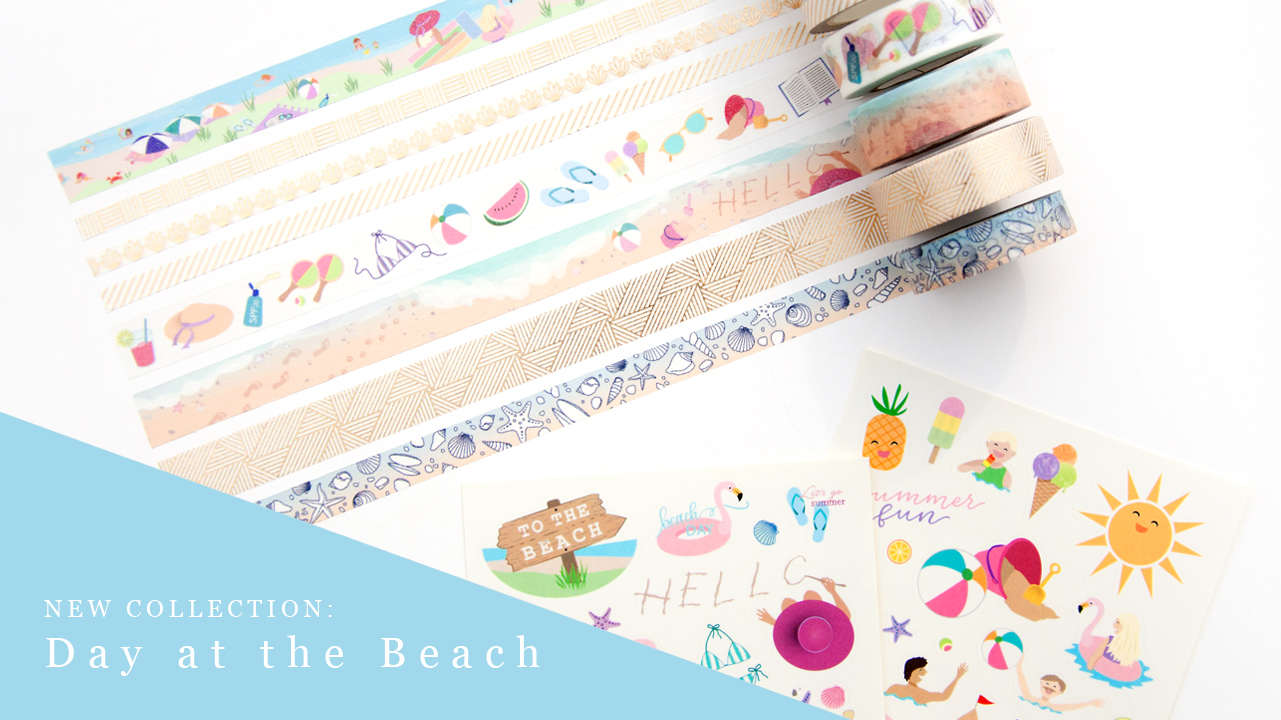 New Collection Day at the Beach - Design by Willwa