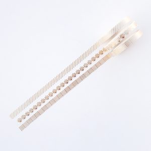 Gold Line Slim Washi Tape Set design by Willwa 5