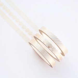 Gold Line Slim Washi Tape Set design by Willwa 4
