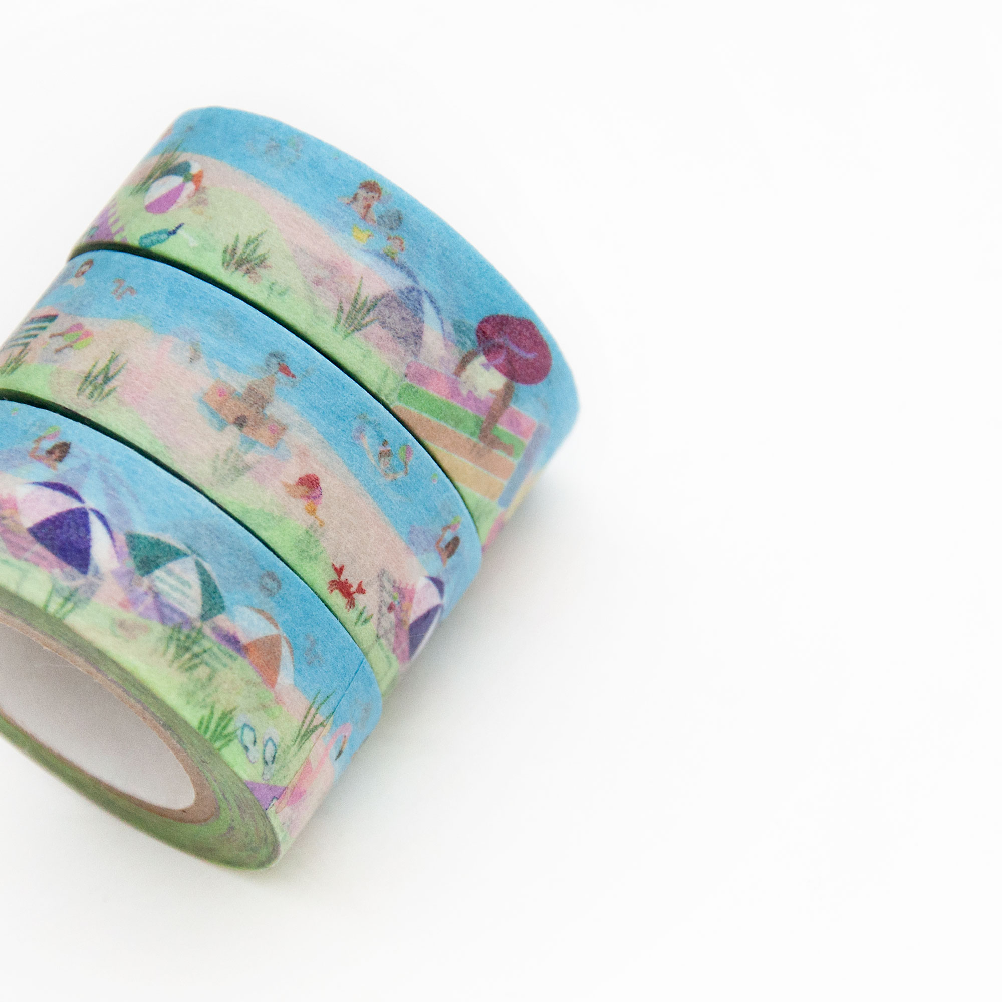 To the Beach Washi Tape - Design by Willwa