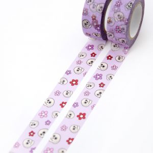 Floral Skulls Washi Tape - Design by Willwa