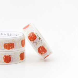 Gilded Pumpkins Washi Tape - Design by Willwa