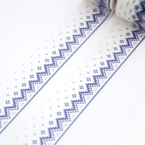 Knitted Border Washi Tape - Design by Willwa