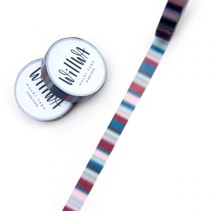 Striped Scarf Washi Tape - Design by Willwa