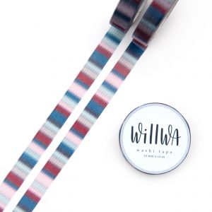 Striped Scarf Washi Tape - Design by Willwa