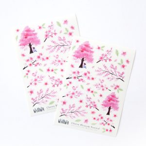 Cherry Blossom Festival Stickers - Design by Willwa