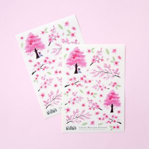 Cherry Blossom Festival Stickers - Design by Willwa