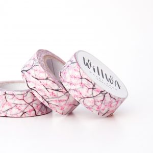 Cherry Blossoms Washi Tape - Design by Willwa