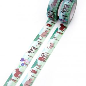 Grazing Cows Washi Tape - Design by Willwa
