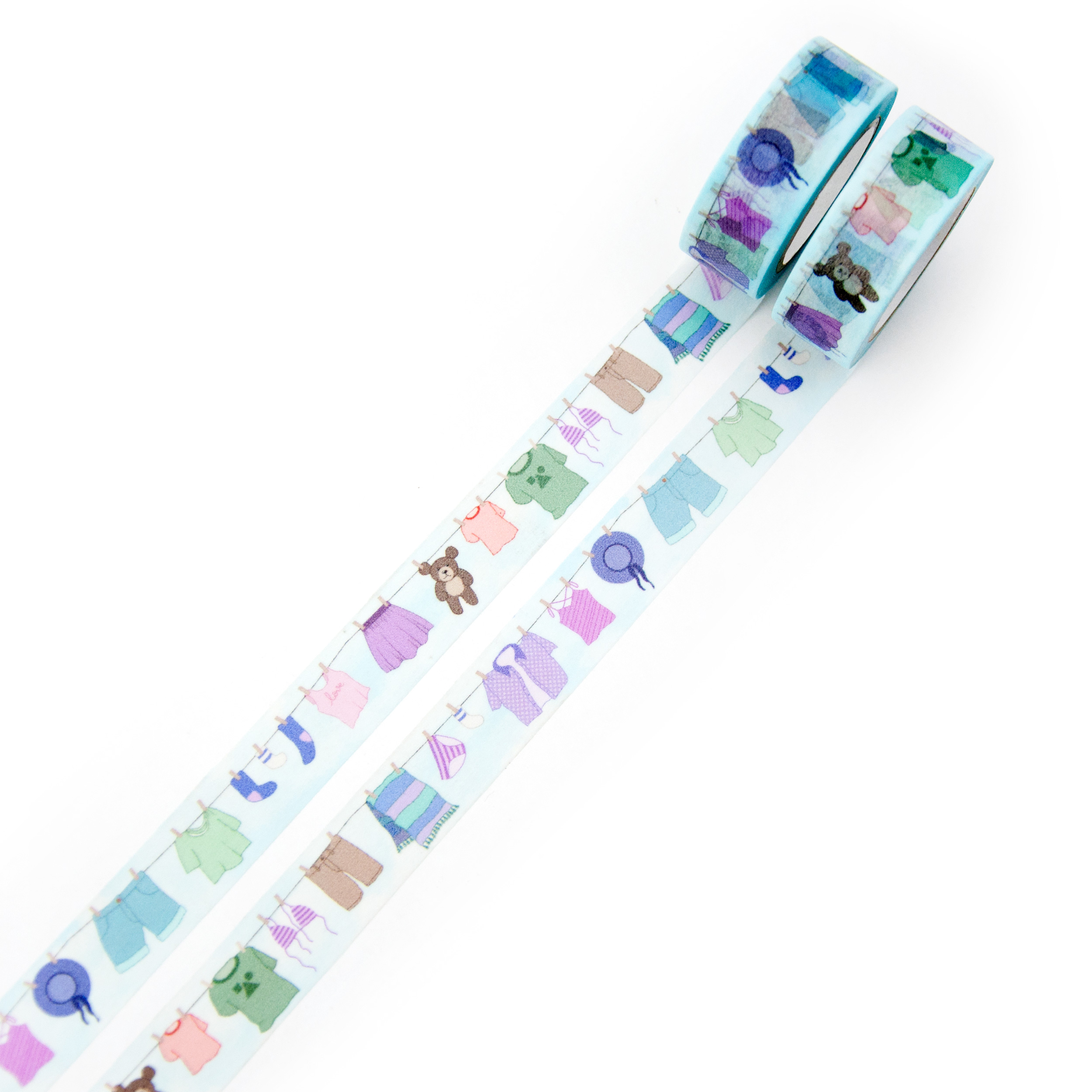 Laundry Line Washi Tape - Design by Willwa