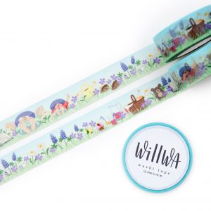 Resting in the Grass Washi Tape - Design by Willwa