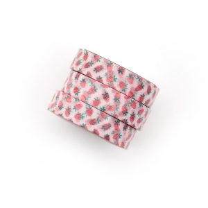 Tiny Strawberries Washi Tape - Design by Willwa