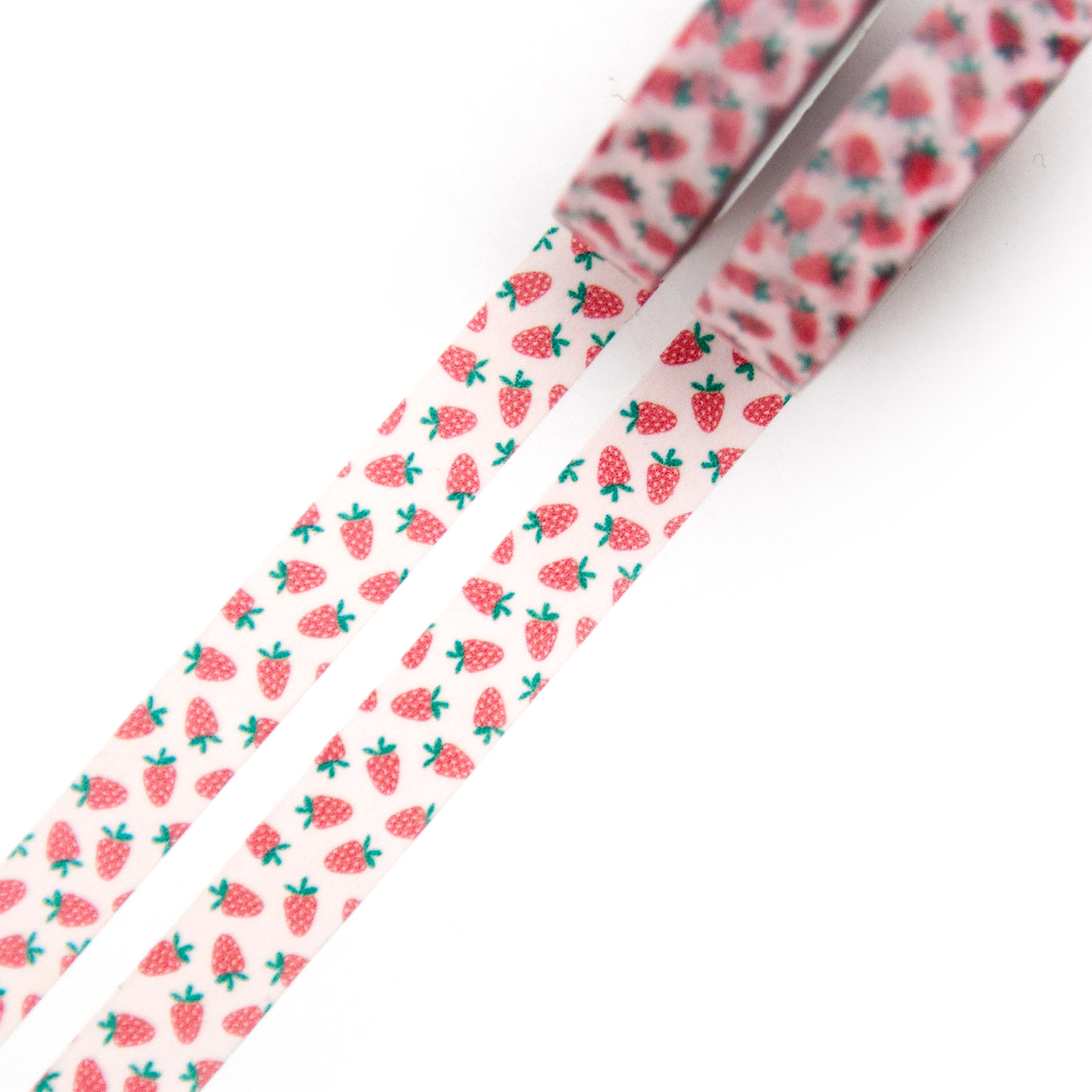 Tiny Strawberries Washi Tape - Design by Willwa