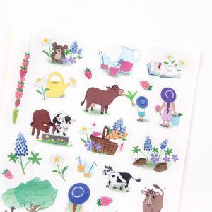 Picnic at the Farm Sticker Sheet - Design by Willwa