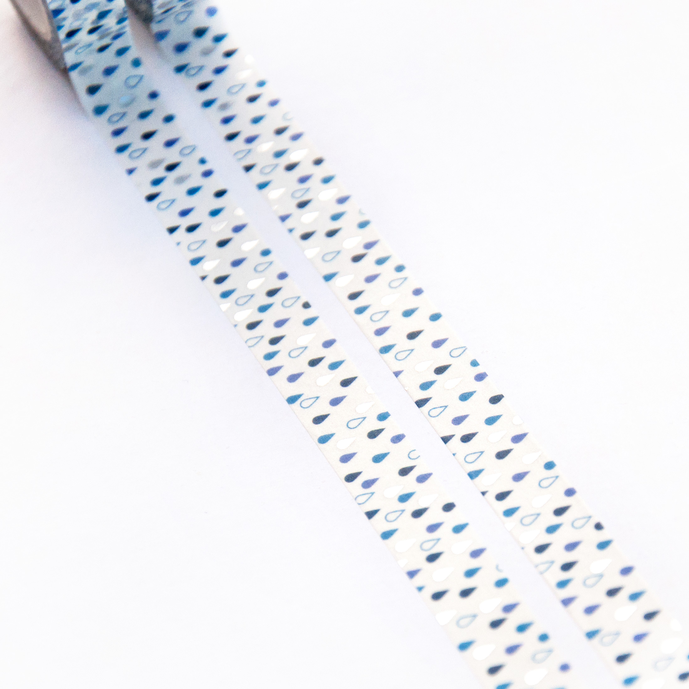 Cute Raindrops Washi Tape - Design by Willwa