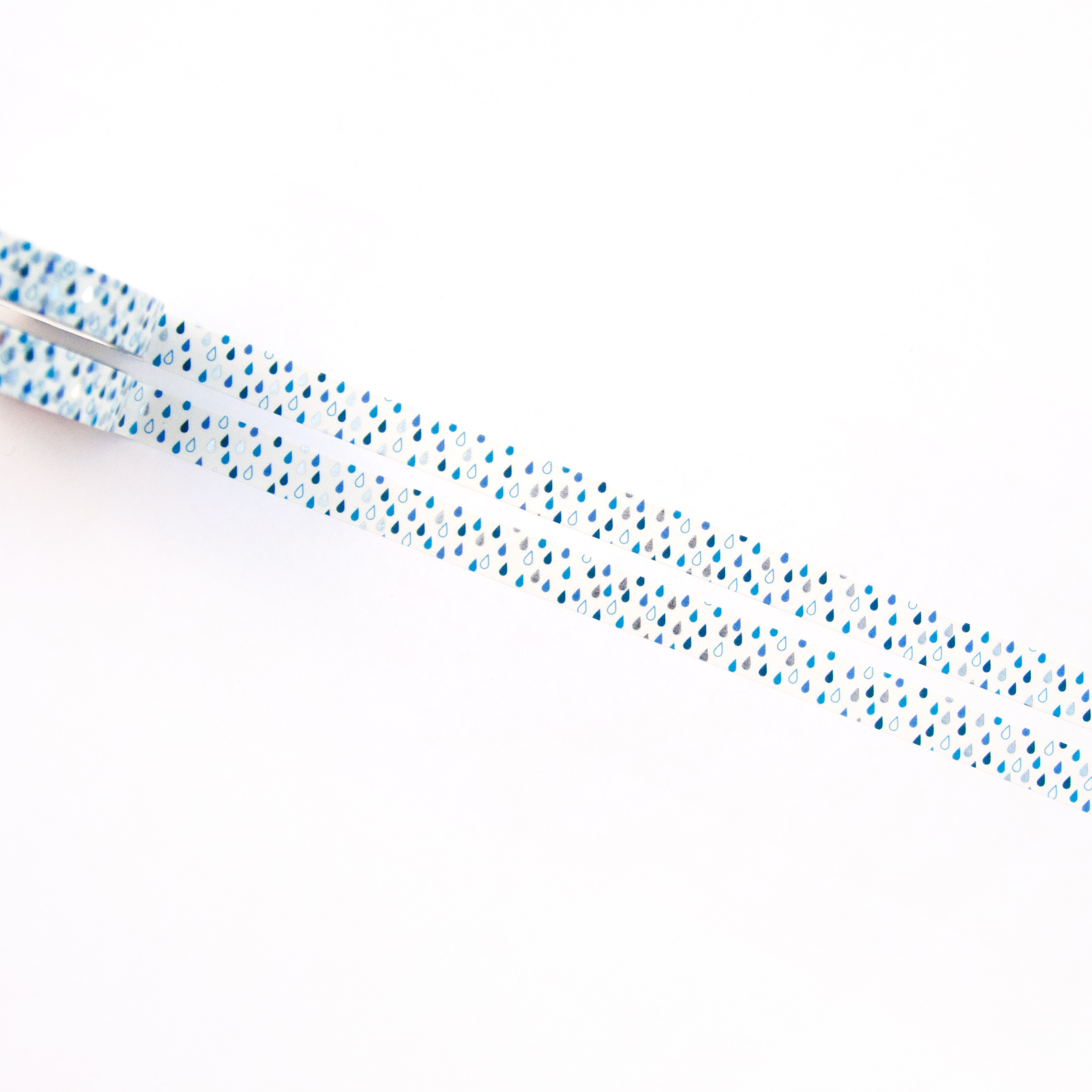 Cute Raindrops Washi Tape - Design by Willwa