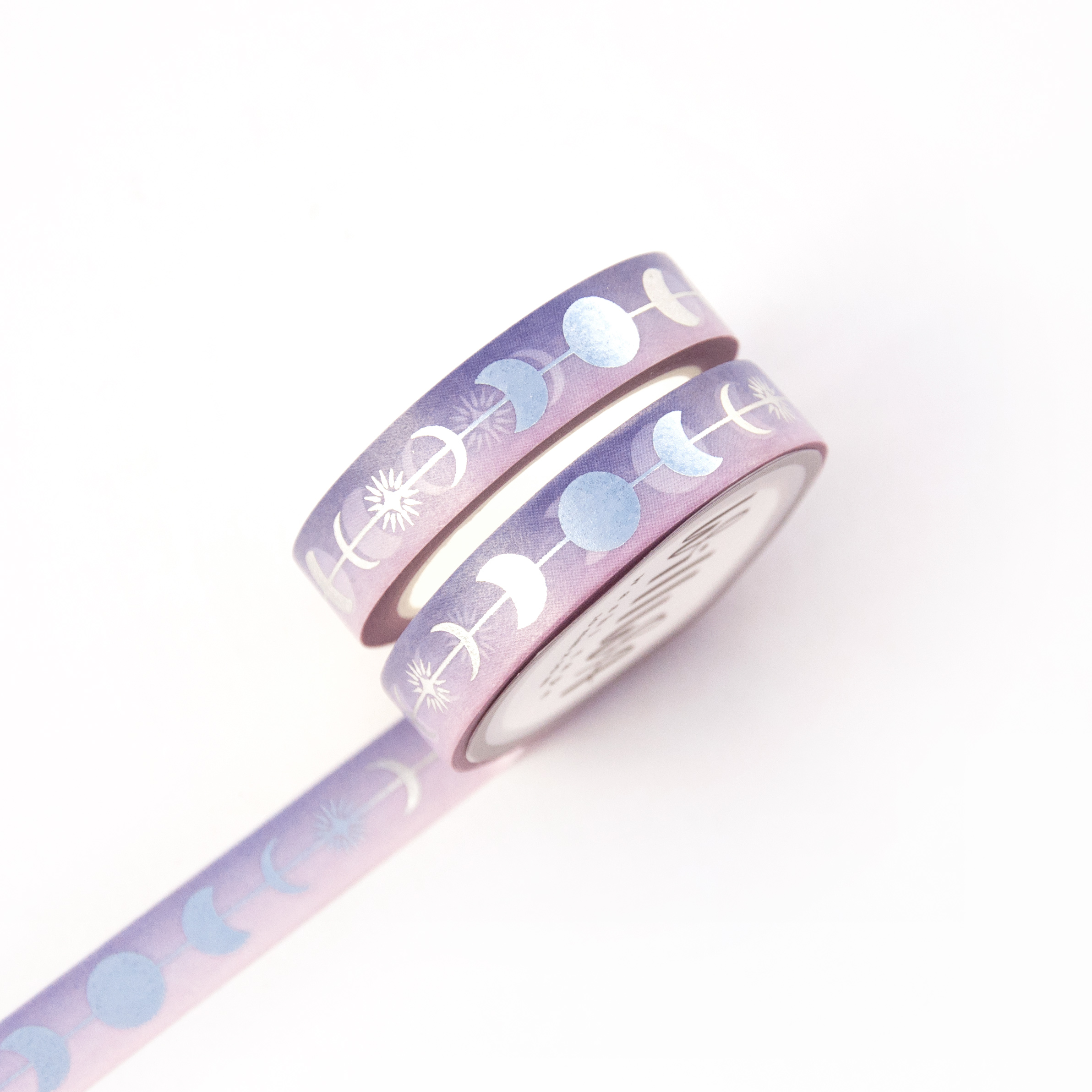 Silver Luna Weather Washi Tape - Design by Willwa