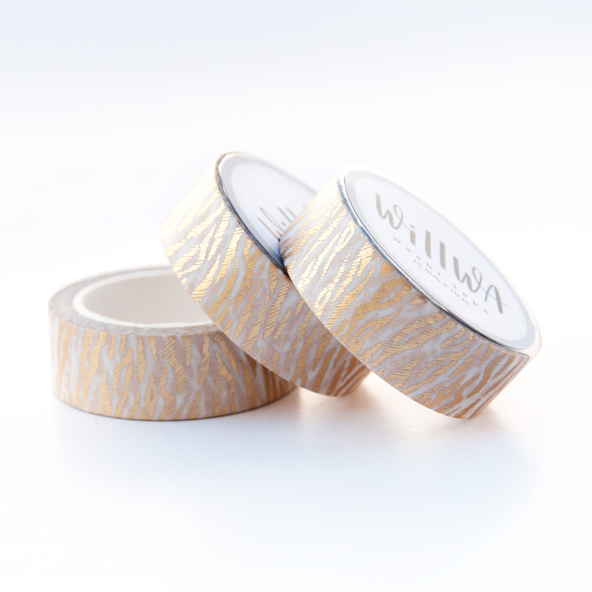 Golden Tiger Fur Washi Tape - Design by Willwa