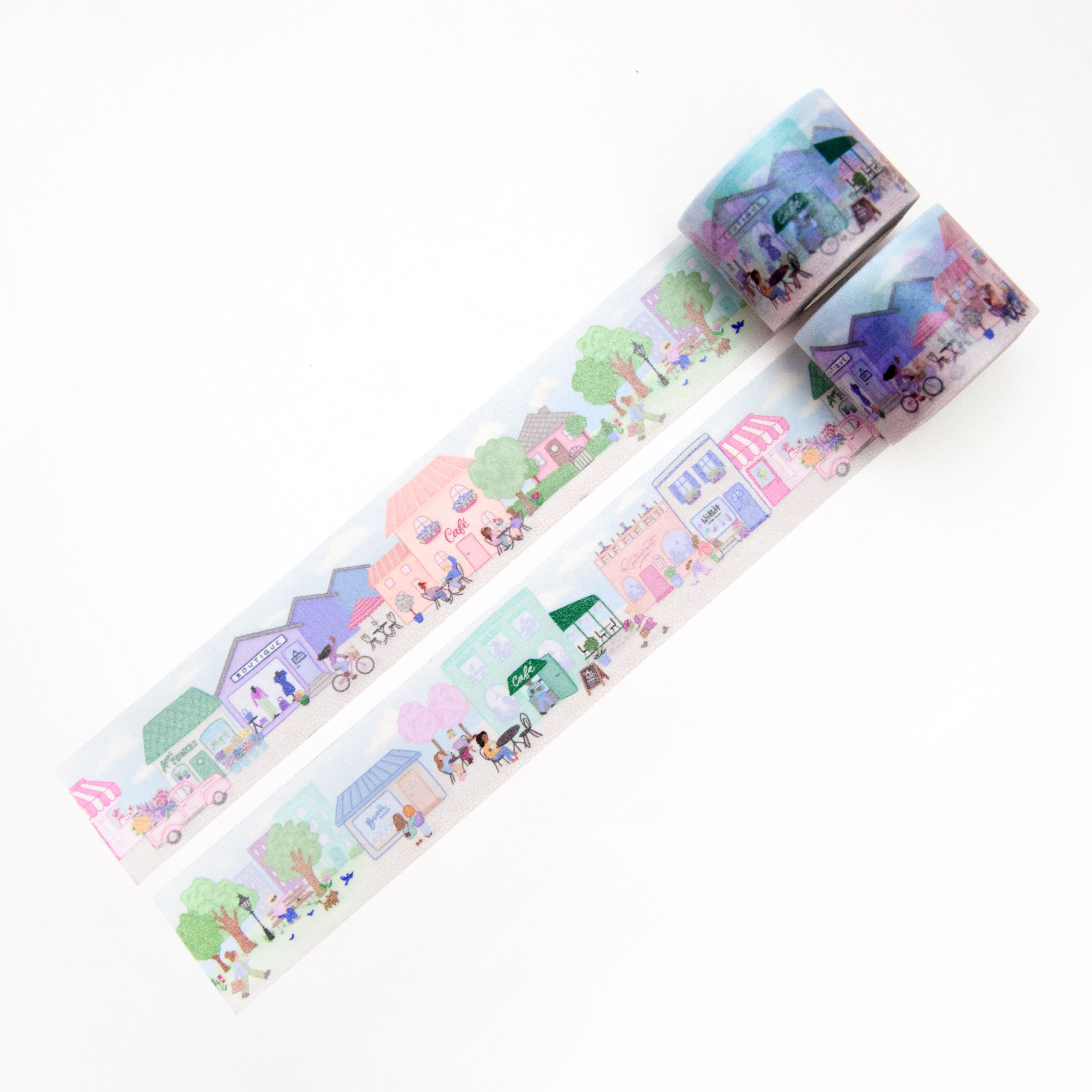 City of Cafes Washi Tape - Design by Willwa