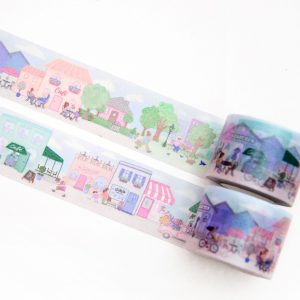 City of Cafes Washi Tape - Design by Willwa