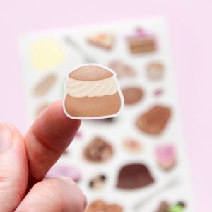 Classic Swedish Cakes Sticker Sheet - Design by Willwa