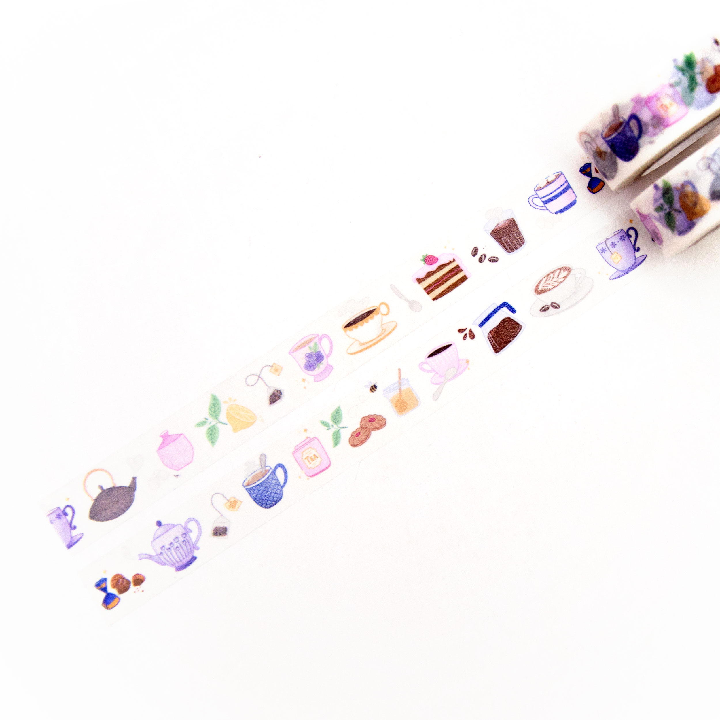 Cups and Pots Washi Tape - Design by Willwa