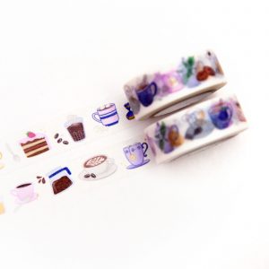 Cups and Pots Washi Tape - Design by Willwa